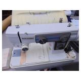 VTG New Home Sewing Machine in Carry Case