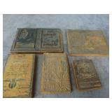 VTG Letterpress Printing Blocks, Most are