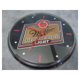Miller Genuine Draft Beer Clock