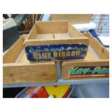 Three VTG Wood Crates