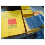 Kodak Photo Supplies: Rapid Paper, & Plates