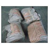 4 packs of new work gloves
