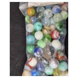 Transparent Swirl Marbles