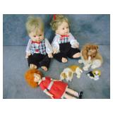 1995 Playmates 'Baby So Beautiful' Twin Dolls and