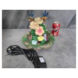 New Hummingbird & Flowers Water Fountain