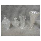 Very Nice Cut Glass & Crystal Vases & more