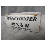 Winchester 40 S&W Ammo