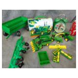 John Deere Clock, Tractors, Lunchbox and more