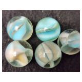 Vitro Pastel Hybrid Marbles, Blue - Purple