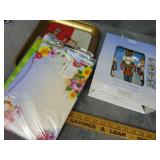 NIB Desert Plates Set, Write On Boards, and Tray