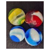 Akro Agate Corkscrew Marbles