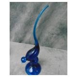 VTG Viking Glass 'Epic' Long Tail Bird Figurine