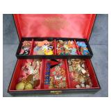 Jewelry Box & Costume Jewelry