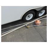 Aluminum Angle and Flats, Gas Can and Golf Clubs