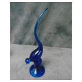 VTG Viking Glass 'Epic' Long Tail Bird Figurine