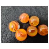 Vitrol Hybrids Red Orange Marbles