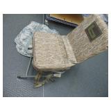 Camouflage Chair & Case, almost new