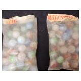 Vitro Agate Marbles, bags degrading