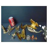 Brass Butterfly Set and more