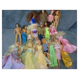 Kens and Barbie Dolls