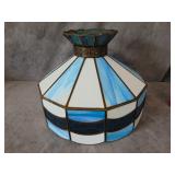 VTG Stained Glass Lamp Shade