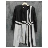 Women's 2-Pc Stacy Adams Suit, Sz 8, Dress with