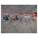 Set of Excellent Condtion Star Trek Glasses
