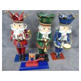 Tin Nutcracker Figures