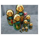 Russian Matroyshka Nesting Dolls