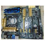 Computer Motherboard w/2 DDRD-2400 Ram