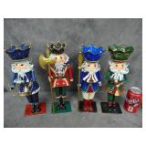 Tin Nutcracker Figures