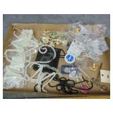 Pearl Letters, and Costume Jewelry