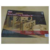Bowl & Tray Template Set