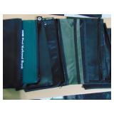 Lots of Bank-Size Zippered Bags, most are new