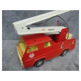 Press Steel Tonka Firetruck, Back bucket is off