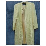 Women's Moshita Couture Brocade Coat, Sz 8