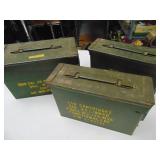 Three Ammo Boxes