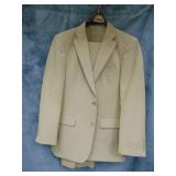 Men's Vittorio St Angelo Suit, 40R, 34W, pants