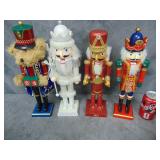 Tin Nutcracker Figures