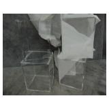 Four New Plexiglass Boxes