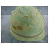 US Military M1 Steel Helmet, Vietnam War Era, has