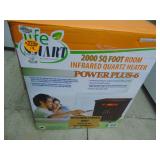 Infrared Quarts Heater -sealed, says Reconditioned
