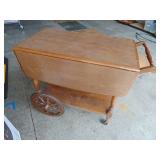 VTG Wooden Tea Cart