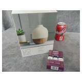 Ultrasonic Essential Oil Diffuser and Oils, NIB