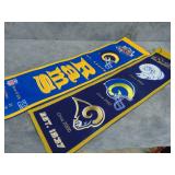 LA Rams Wool Pennants