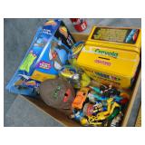 Crayons and Play Figures, Vehicles