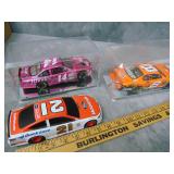 Three Die Cast Cars