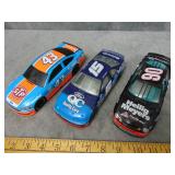 3 Nascar Die Cast Cars
