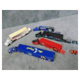 4 Semi-Truck Die Cast, with minis