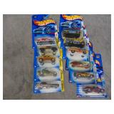 11 Hot Wheels Die Cast Cars, NIB